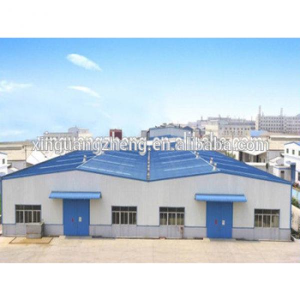 prefabricated building corrugated sheet steel structure warehouse #1 image