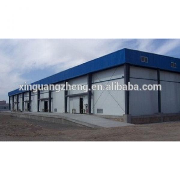 low cost prefab wide span steel arch structure warehouse building metal buildings #1 image