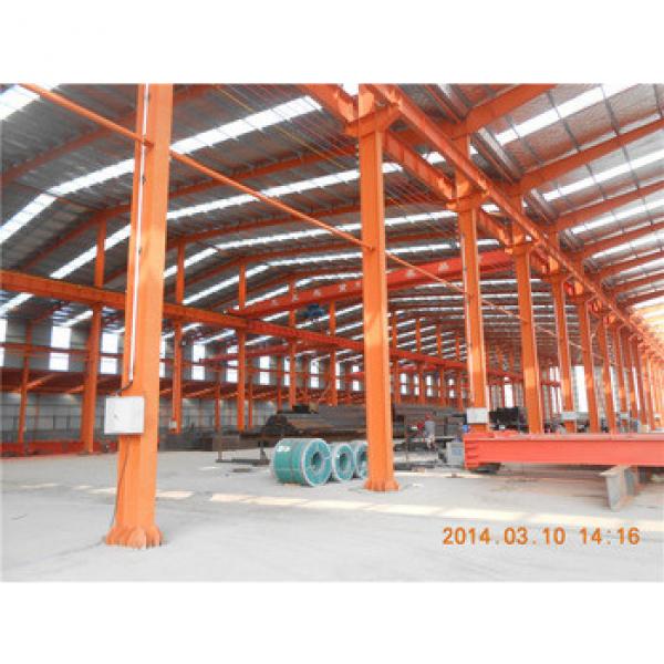modern light steel structure frame warehouse shed in Sudan #1 image
