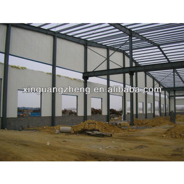 light large span steel space frame steel structure warehouse building design #1 image