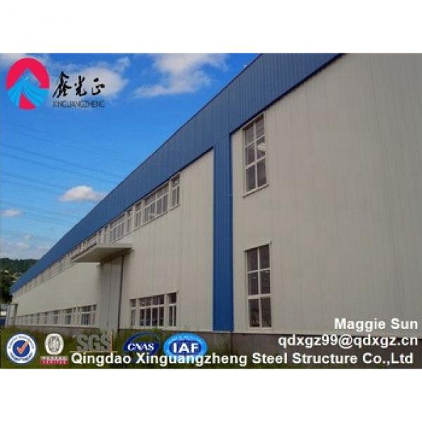 Metal prefabricated construction design steel structure warehouse factory #1 image