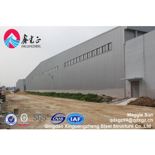 Metal prefabricated construction design steel structure warehouse #1 image