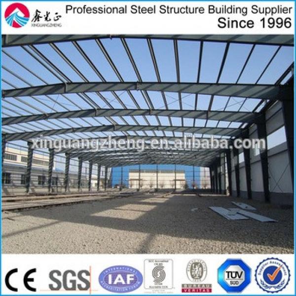 prefabricated modern light steel structure frame warehouse shed #1 image