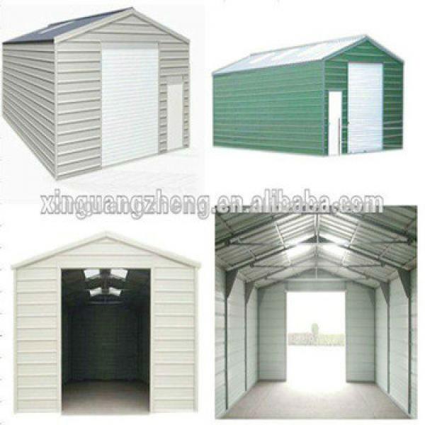 Steel structure car shed/building/garage/poutry shed/hanger/tools shed #1 image