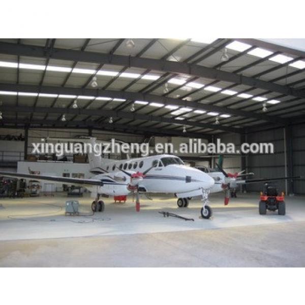 Industrial Insulated Prefabricated Corrugated Steel Structure Frame Aircraft Hangar Building #1 image