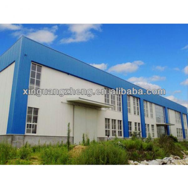 low cost steel structure steel frame factory /warehouse/whrkshop/poultry shed/car garage/aircraft/building #1 image