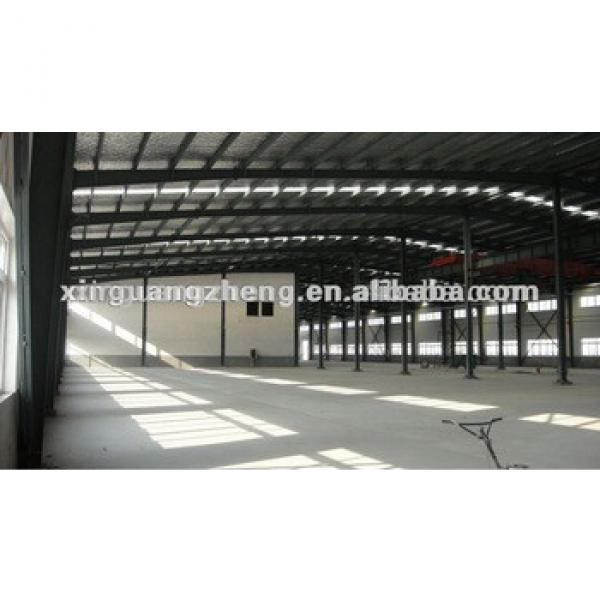 Steel structure construction metal roofing sheet workshop/warehouse/poultry shed/car garage/aircraft/building #1 image