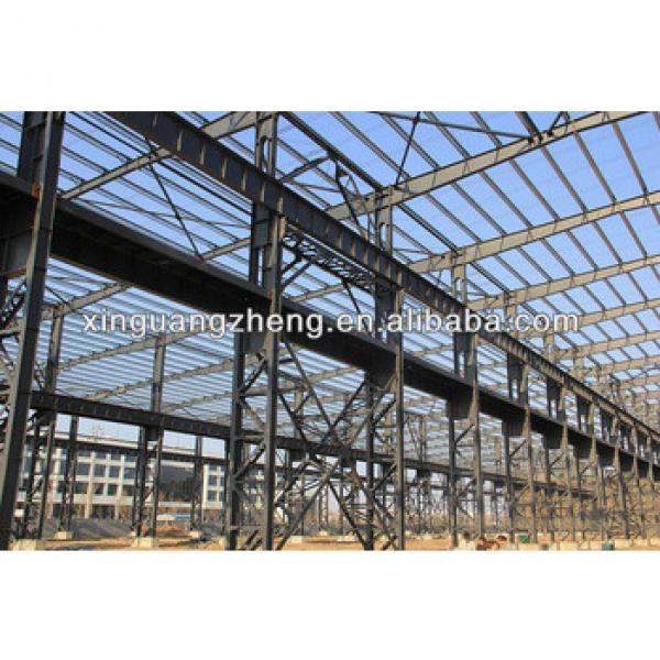 light structural steel industrial warehouse with crane #1 image