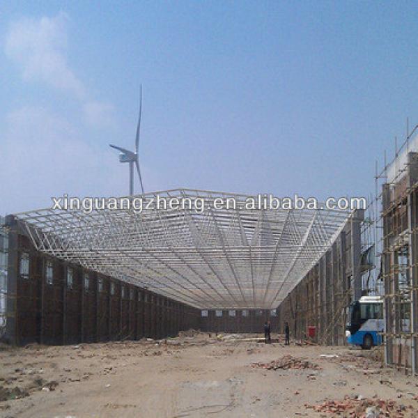 high span light teel structural gymnasium warehouse worshop design and construction #1 image