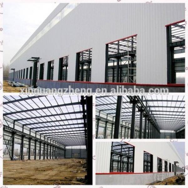 Prefabricated M shaped steel building plan steel shed drawing perfume warehouse #1 image