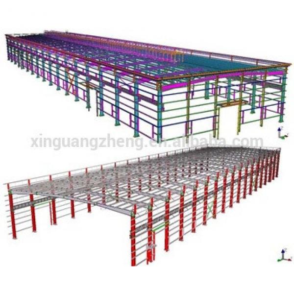 high quality cheap steel structure warehouse drawings #1 image