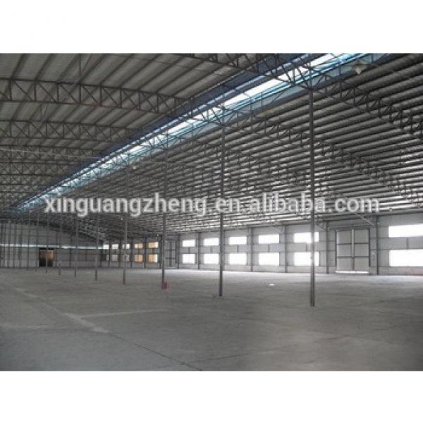 cheap light prefab portal frame steel structure pre fabricated building material warehouse #1 image