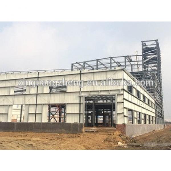 prefabricated industrial steel structure building with good price #1 image