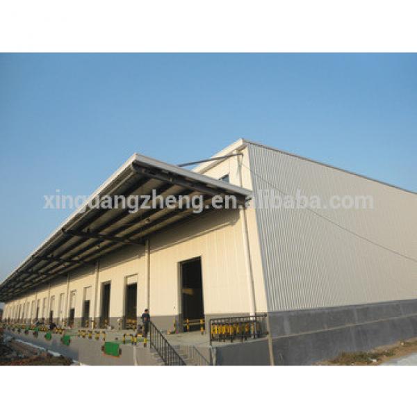 Prefabricated steel structure warehouse building with CE Certification #1 image