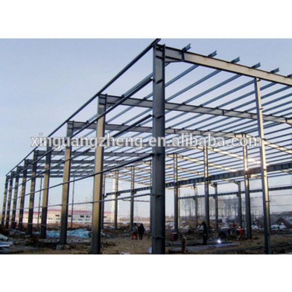 Large Span Steel Structure Frame From China for Workshop #1 image