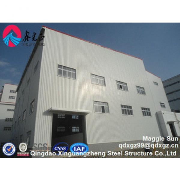 South America High quality light prefabricated construction buildings design steel structure warehouse #1 image