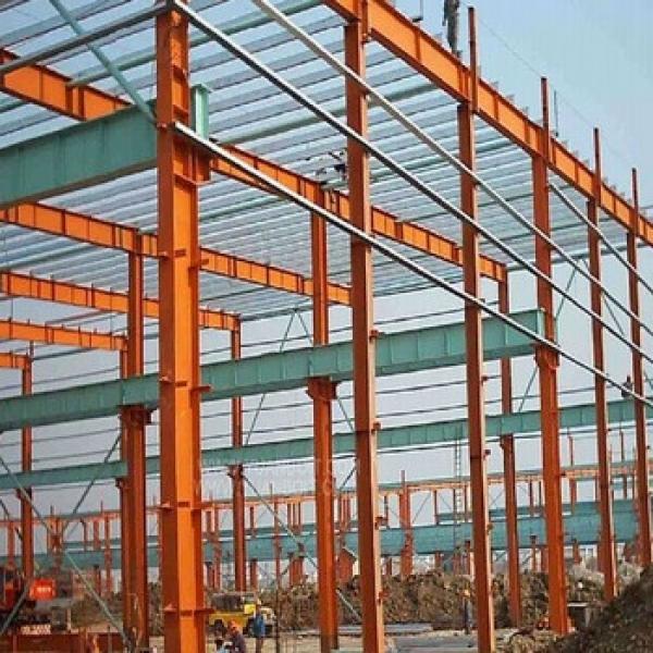 Steel Warehouse with Columns Connected with Foundation by Pre-embedding Anchor Bolt warehouse #1 image