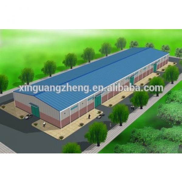 GALVANIZED Q345 STRUCTURAL STEEL FABRICATION WAREHOUSE PREFABRICATED STEEL GODOWN #1 image
