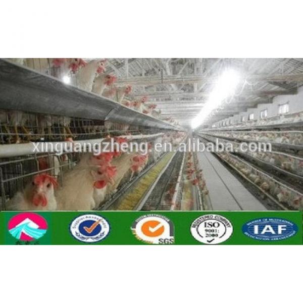 High standard Q235 steel Material and Chicken Use H-type chicken cage house #1 image