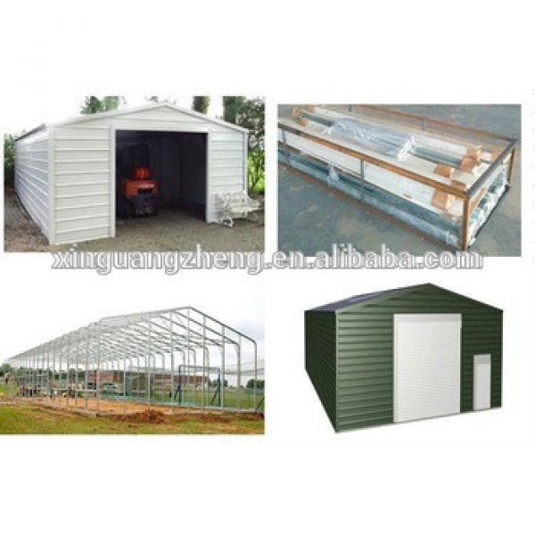 Steel structure portable garage for car parking/carport #1 image