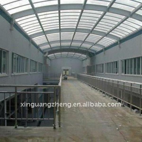 prefab large span steel frame structure warehouse #1 image