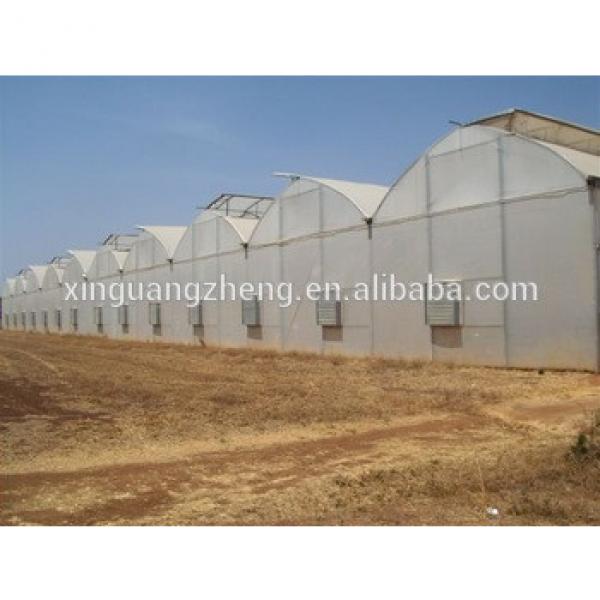 prefabricated metal steel agricultural greenhouse sale #1 image