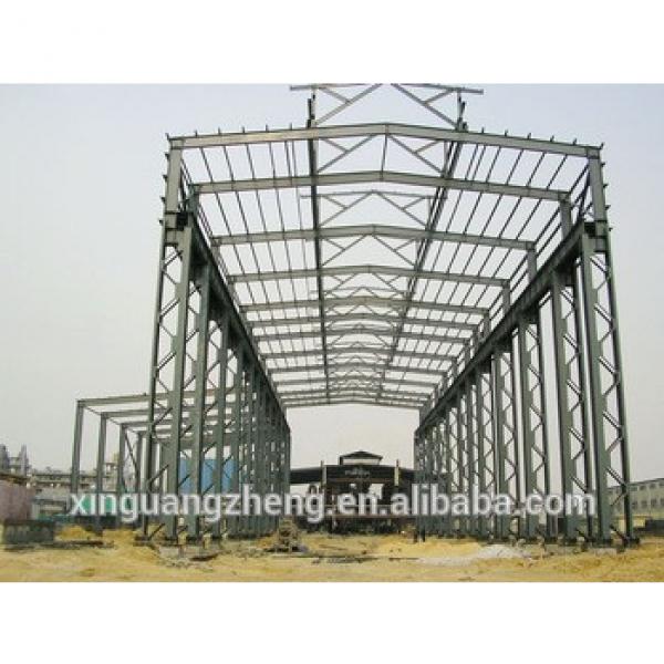 Chinese steel fabrication warehouse steel shed plant large space truss structure #1 image