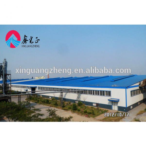 Portable pre-made steel frame factory building manufacturer China warehouse in Dubai #1 image