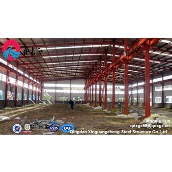 heavy industrial prefab structural steel fabrication,workshop with crean beam #1 image