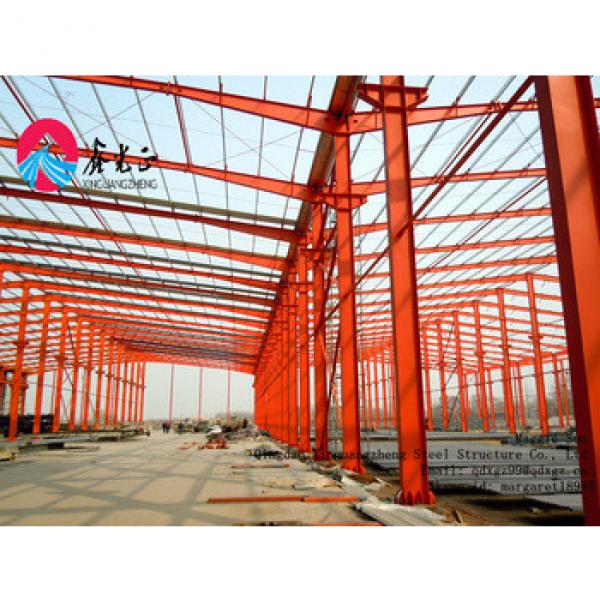 Portable design pre-made steel structural frame warehouse construction shed #1 image