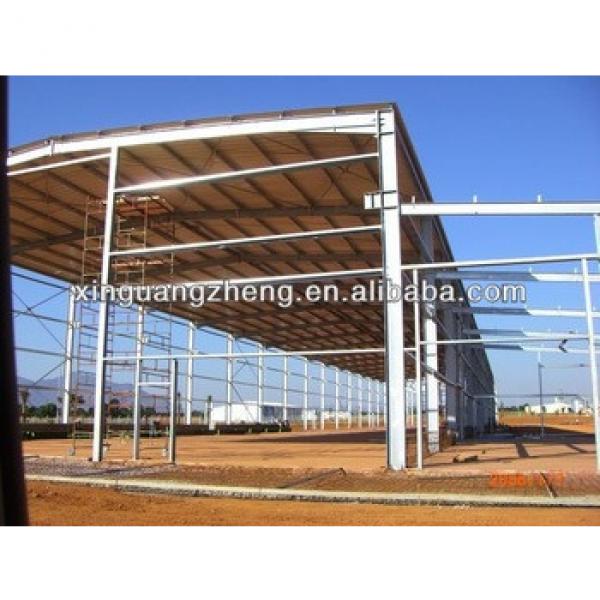 steel frame structure prefabricated warehouse #1 image