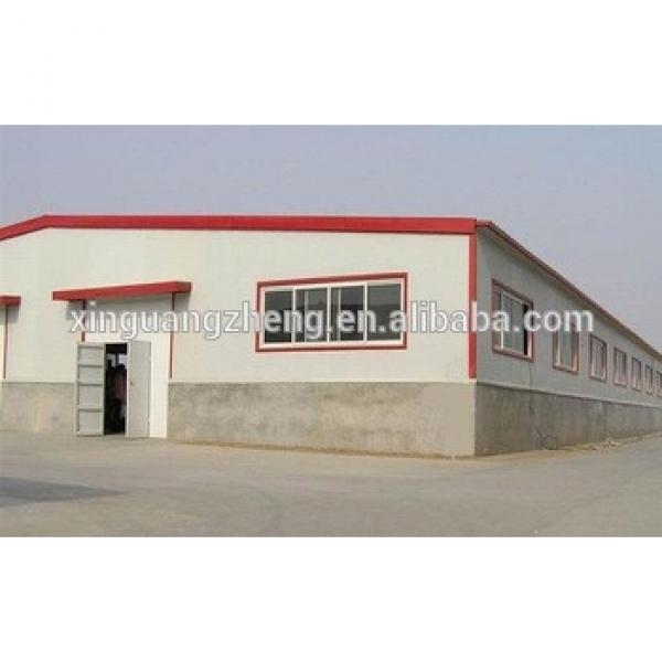 Prefabricated light steel structure warehouse industral sheds #1 image