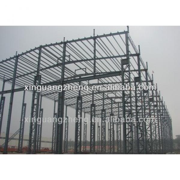 big prefab portal frame steel structure pre fabricated building warehouse #1 image