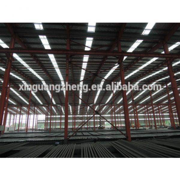 light weight portal frame structural steel prefabricated warehouse #1 image