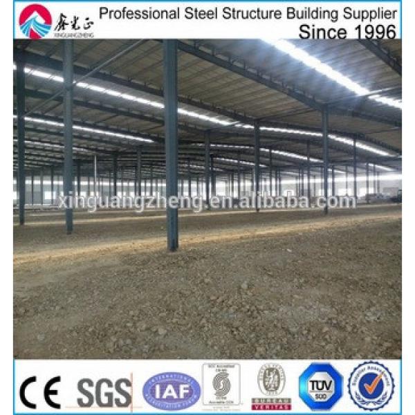 light prefab metal frame steel structure warehouse buildings kit #1 image