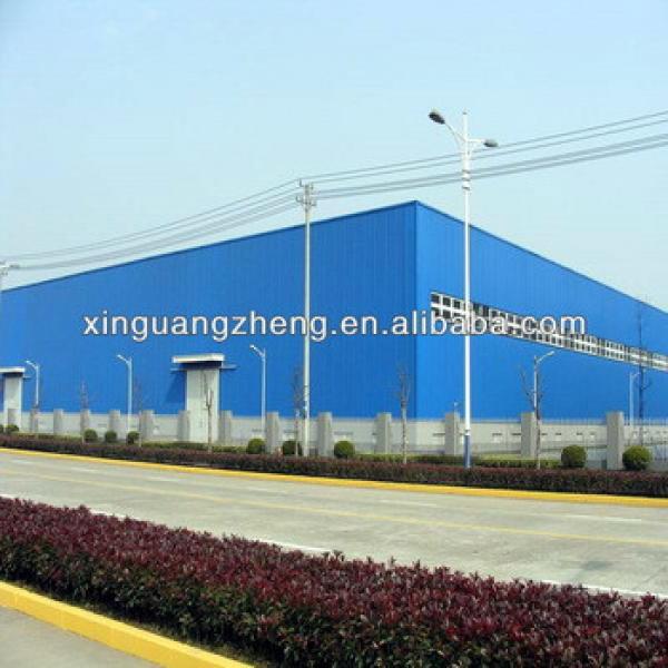 Prefabricated Small Steel Structure Warehouse/Storage Shed with Sandwich Panel Wall &amp; Roof Panel #1 image