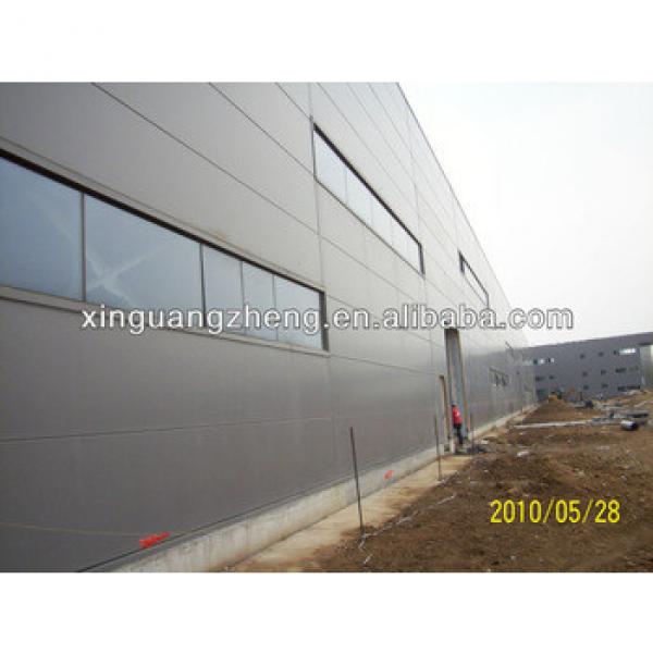 anti-earthquake light metal roof steel frame structure warehouse #1 image