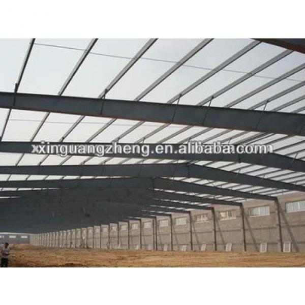 large span fabricated lightweight steel frame structure warehouse #1 image
