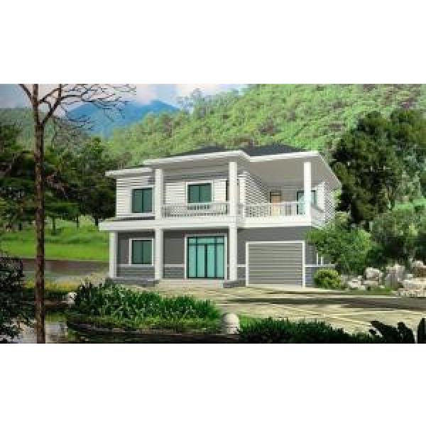 Prefabricated Rural Villa With Light Steel Frame , Quick Assemble Prefab Modular Housing #1 image