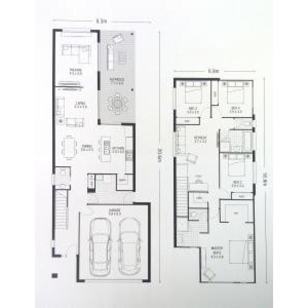 Laminate Floor Prefabricated Villa Light Steel Frame Houses With Good Ventilation #1 image