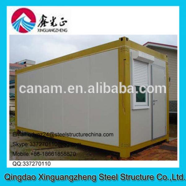 Flatpack container equipment house with single door and slide window #1 image