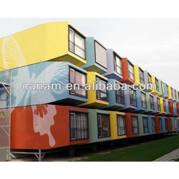 CANAM-prefabricated modidied shipping container hotel #1 image