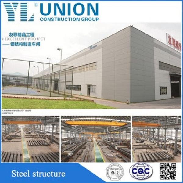 China prefabricated custom material steel structure building factory #1 image