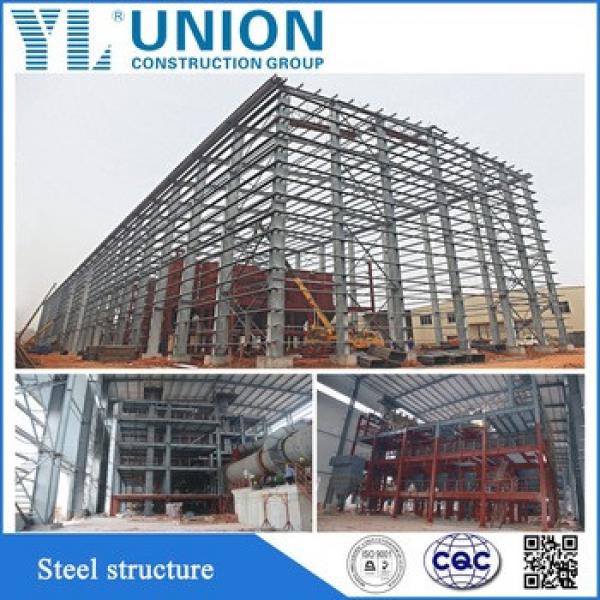 China prefabricated construction factory light steel structure building #1 image