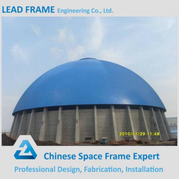 Security and Reliable Steel Space Frame Coal Storage Pre Engineered Metal Building #1 image