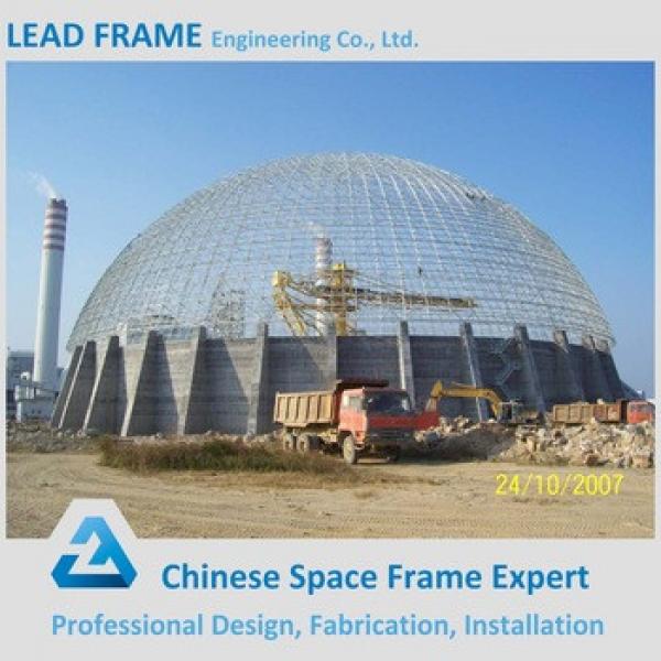 Structural Steel Space Frame Roofing for Dome Coal Storge Shed #1 image