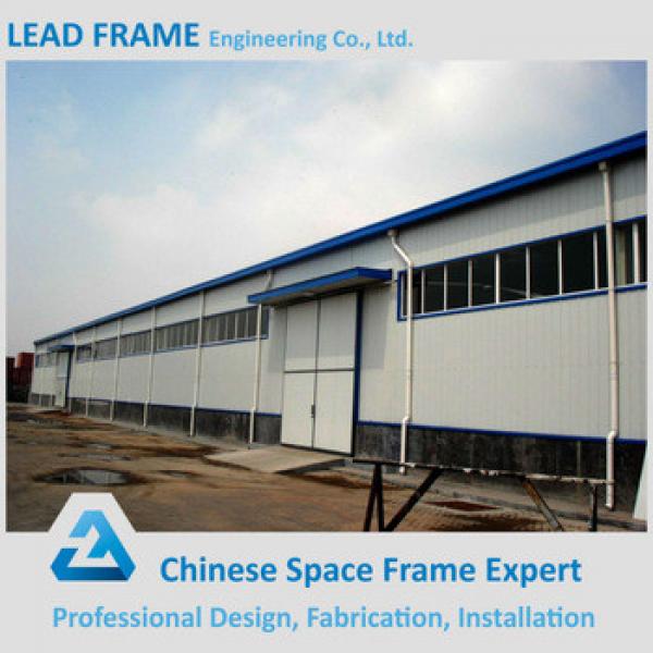 Long span fabricated light structural steel workshop for sale #1 image