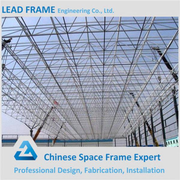 Long Span Factory Warehouse Lightweight Steel Roof Truss Design #1 image