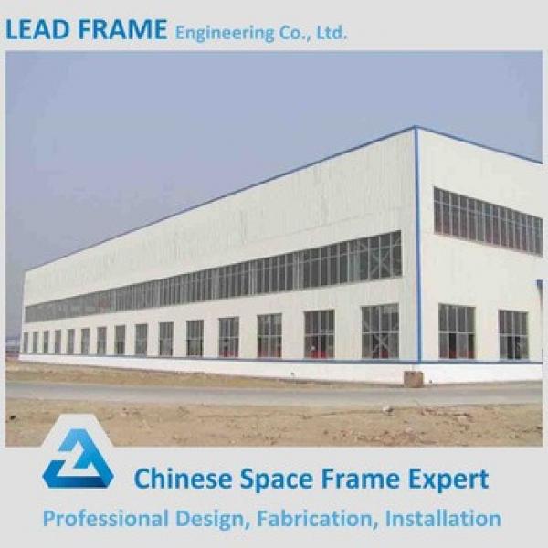 Galvanized Large Span Space Frame Prefabricated Industrial Shed #1 image