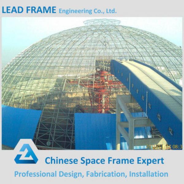 Dome Light Steel Structure Space Frame Building for Coal Storage #1 image